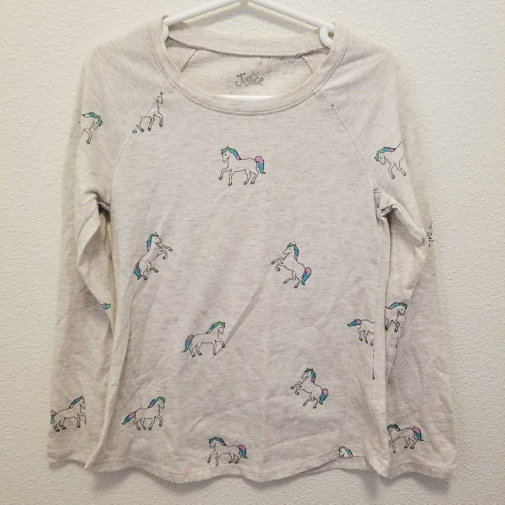 Justice Unicorn Long Sleeve Shirt